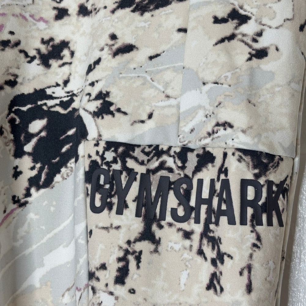Gymshark Ori Marbled Print Athletic Leggings Women Size M - Picture 5 of 11